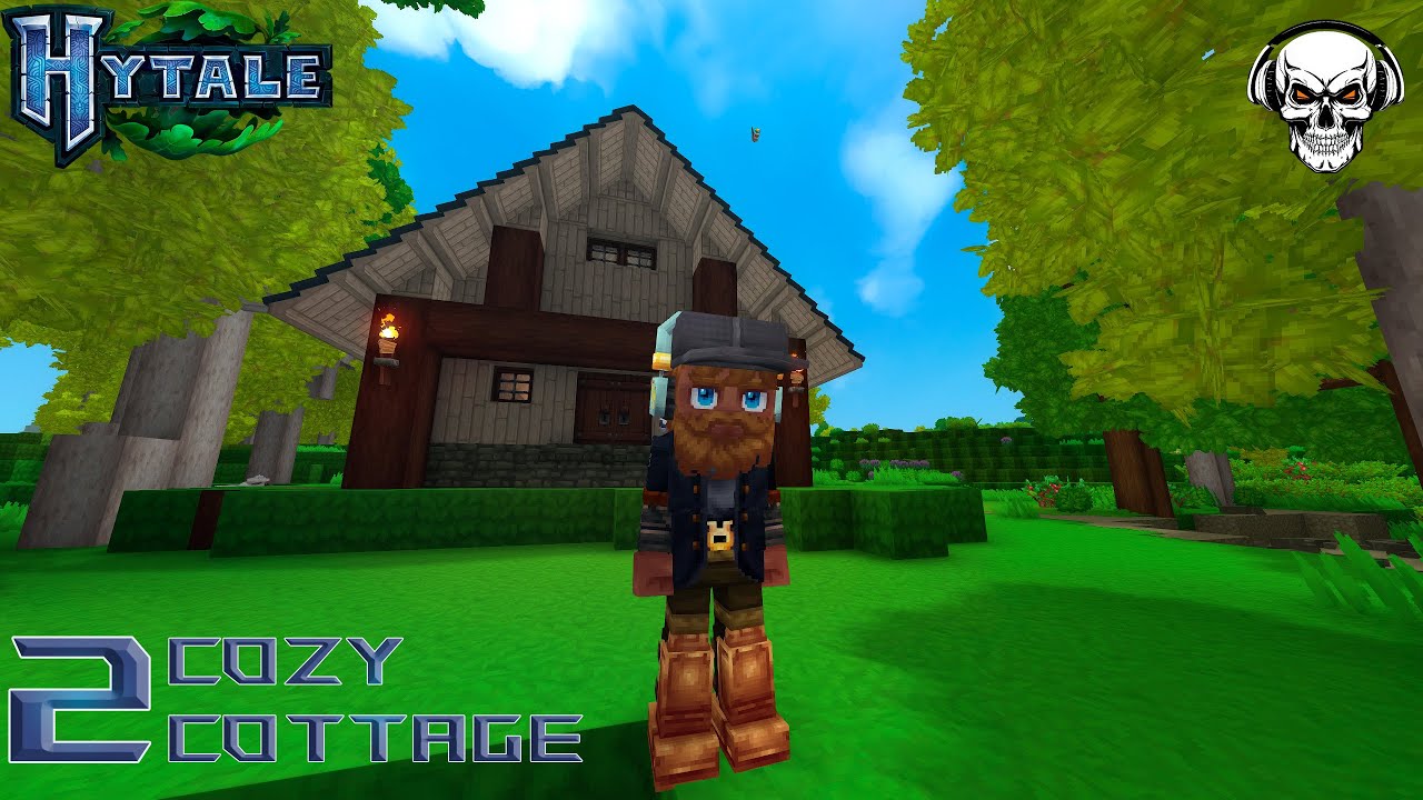 Давайте поиграем в Hytale ~ Эпизод 2 Уютный коттедж