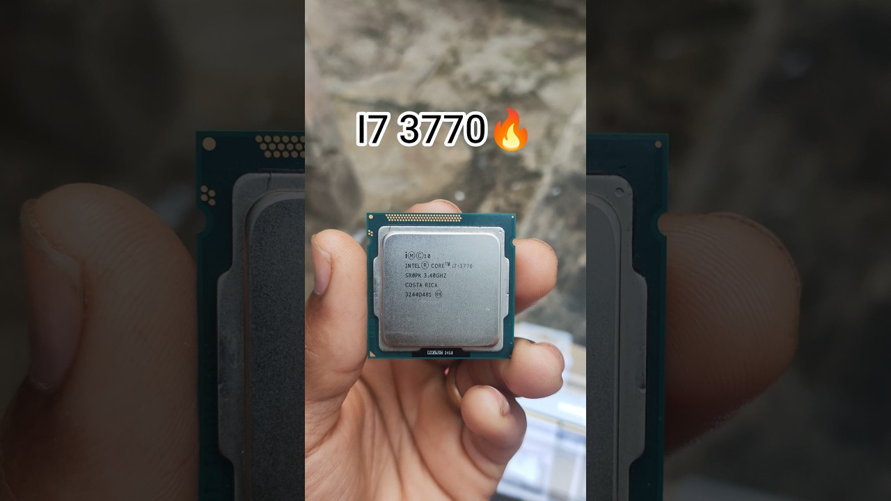 PROCESSADOR I7 3770🔥 - UPGRADE PC #i73770 #pcgaming #ddr3ram #upgrade #intel