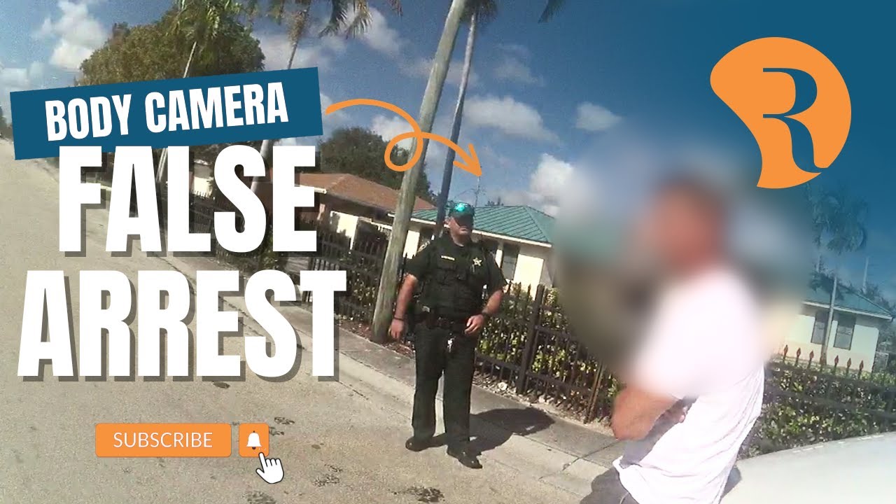 False Arrest by Police in Dania Beach - Drug Arrest Bodycam