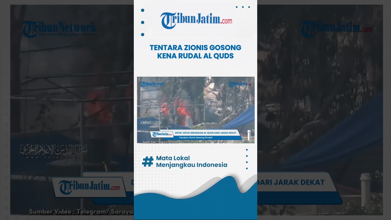 Brigade Al Quds Terus Melakukan Perlawanan Terhadap Pasukan Israel