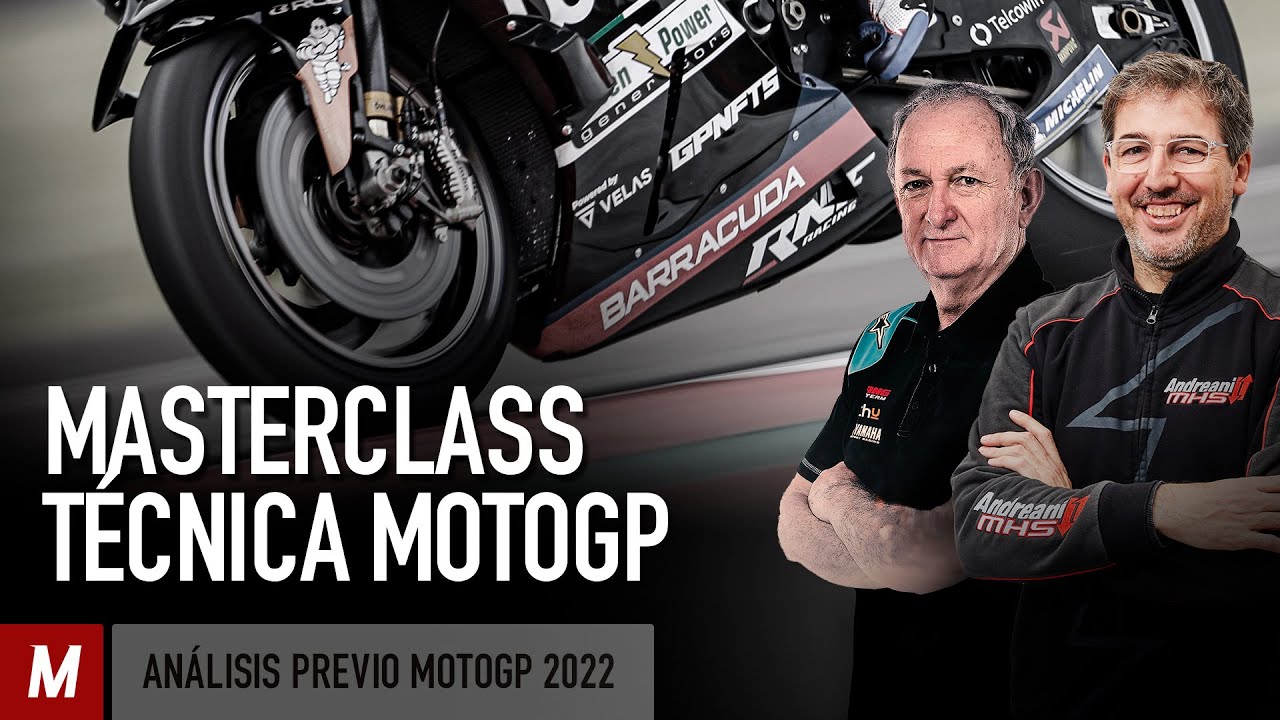 Masterclass t&eacute;cnica de MotoGP con Ram&oacute;n Forcada y Juan Mart&iacute;nez