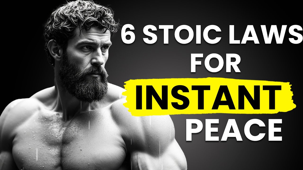 How to Manage STRESS and ANXIETY - 6 Stoic Tips for a Peaceful Life