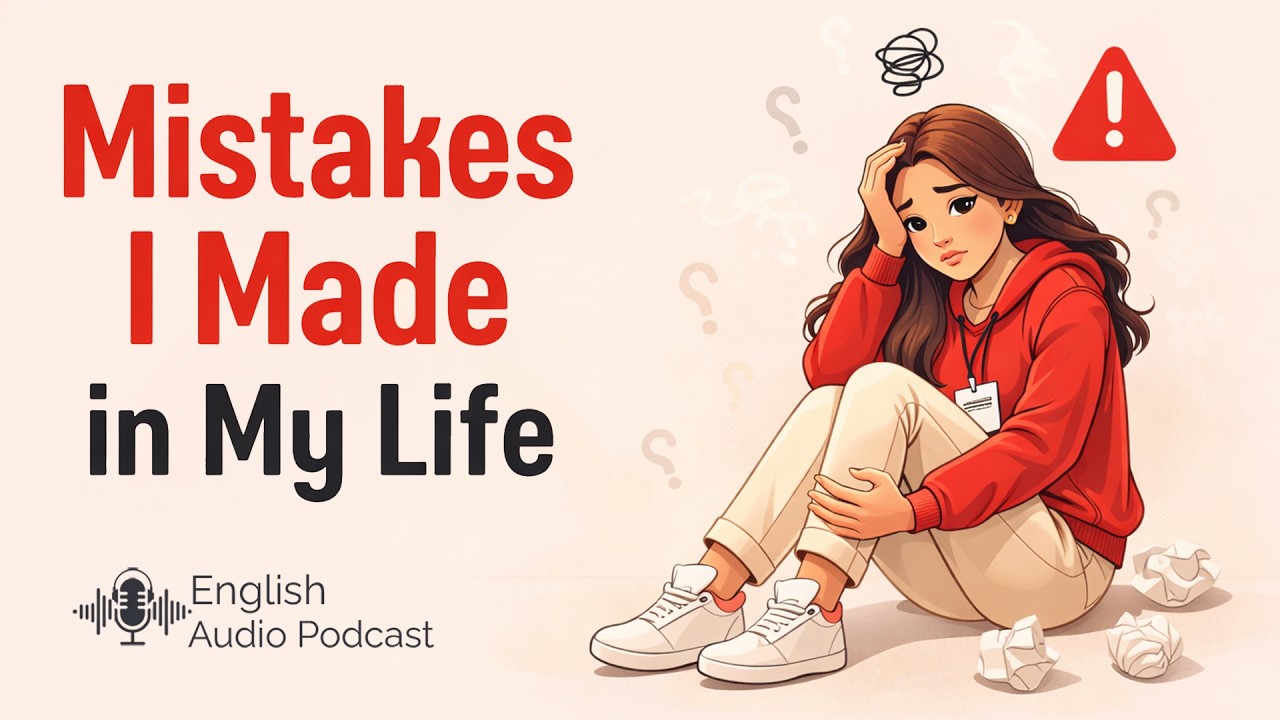 Mistakes I Made in My Life | Learn English by Listening | Slow English | English Audio Podcast
