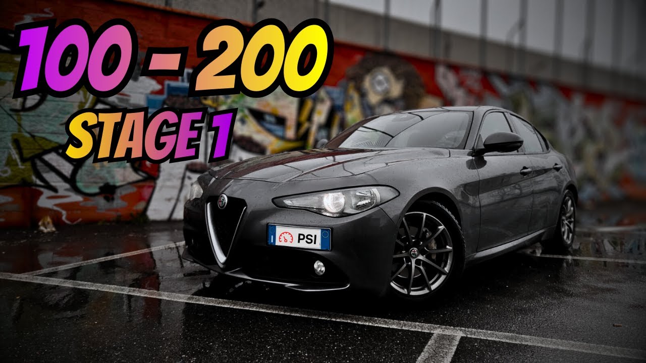 100 - 200 Giulia 2.2 150 cv Stage 1 (220 cv) | PSI