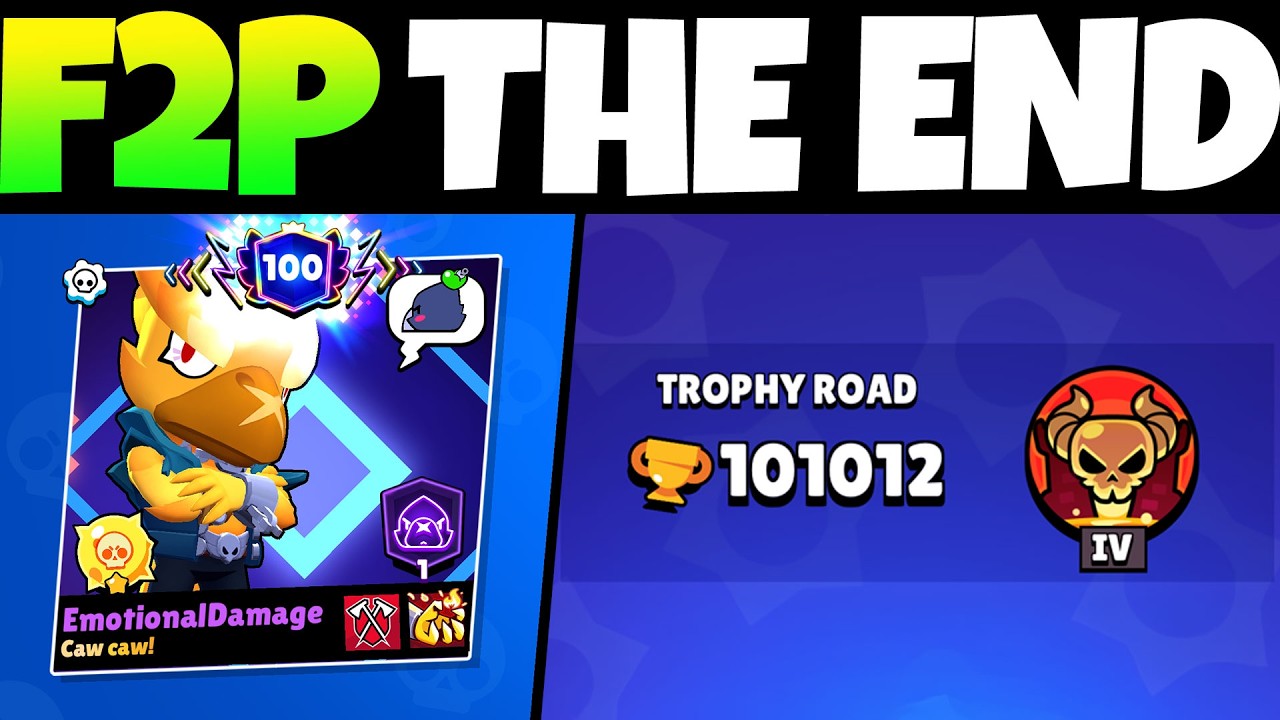 It Took 3 Years To Beat Brawl Stars (F2P #32)