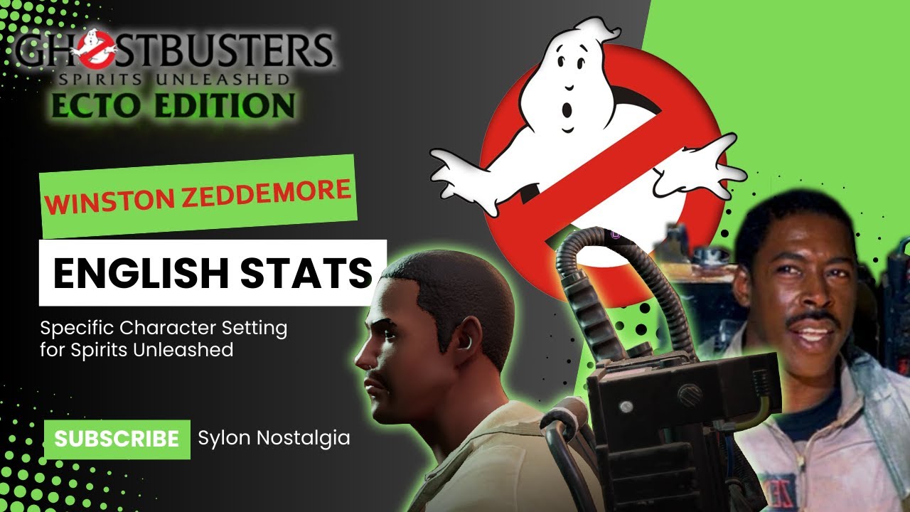 Ghostbuster customization WINSTON ZEDDEMORE from GB Movie [ENGLISH]