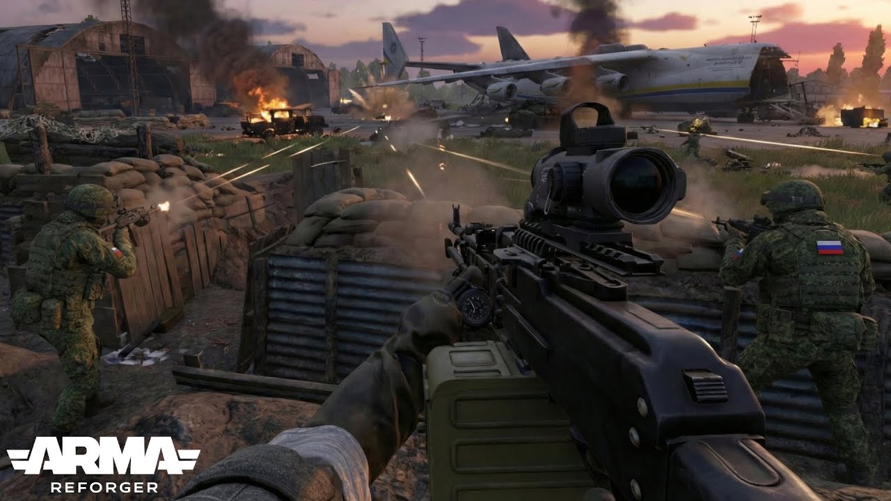 Breaking Through To Hostomel!| Arma Reforger