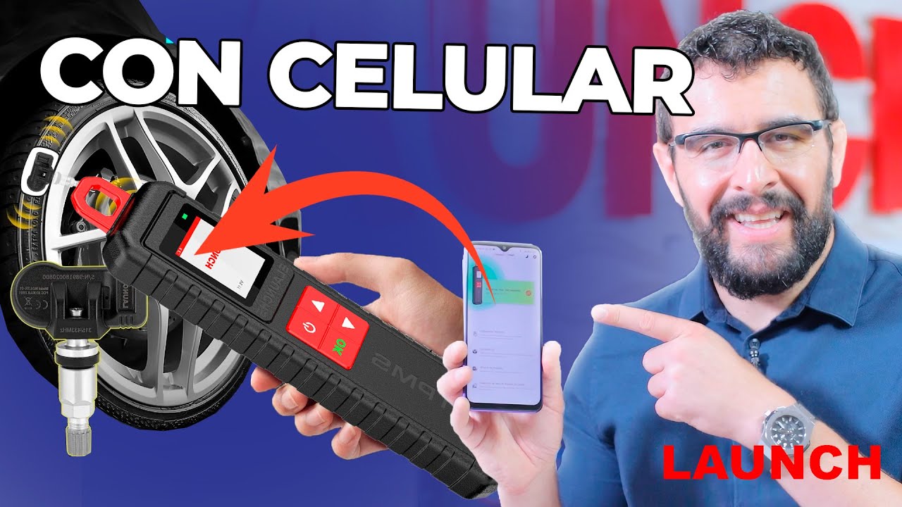 ADÉNTRATE a la PROGRAMACIÓN AUTOMOTRIZ con tu CELULAR | APP I-TPMS LAUNCH