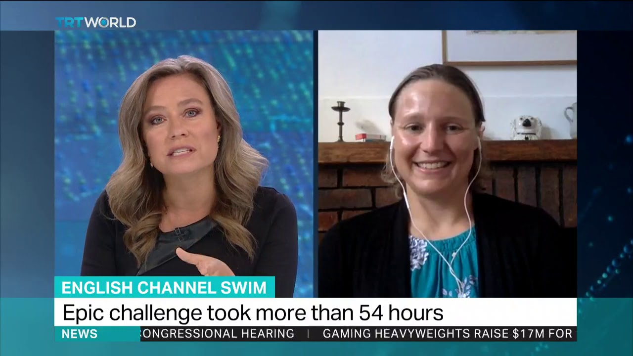 English Channel Swim: Sarah Thomas, Swimmer