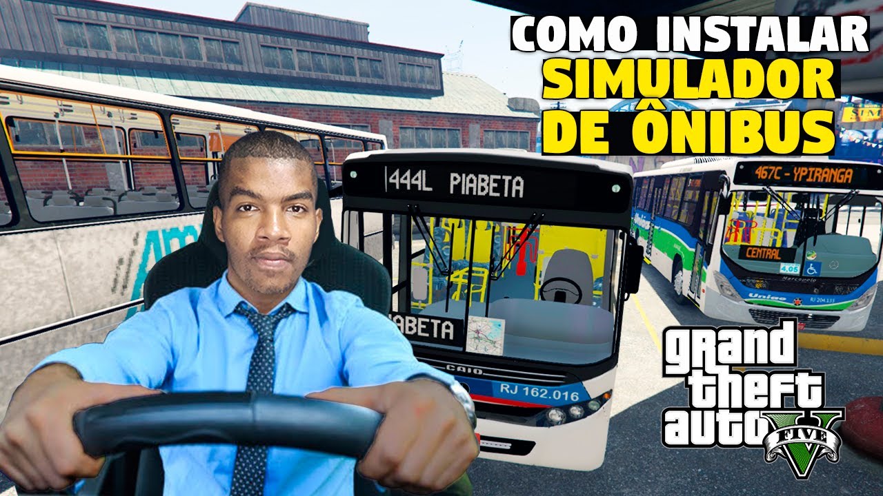 GTA V - Como Instalar o MOD BUS SIMULATOR