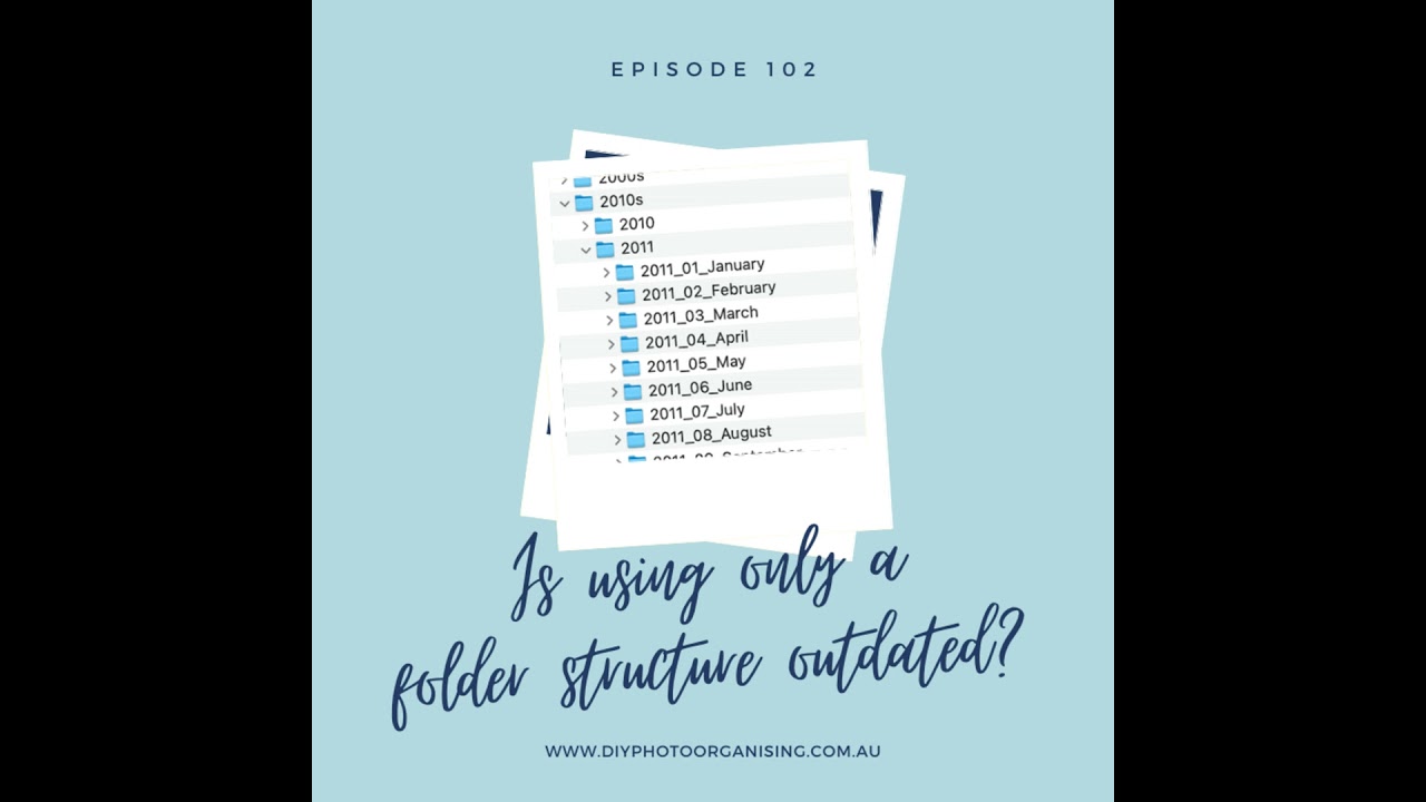 102 | Is using only a folder structure outdated?