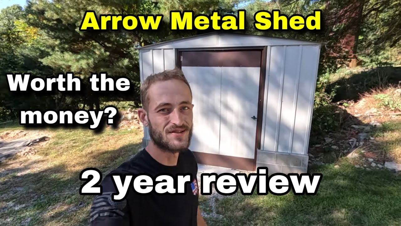 Обзор Arrow Metal Shed за 2 года