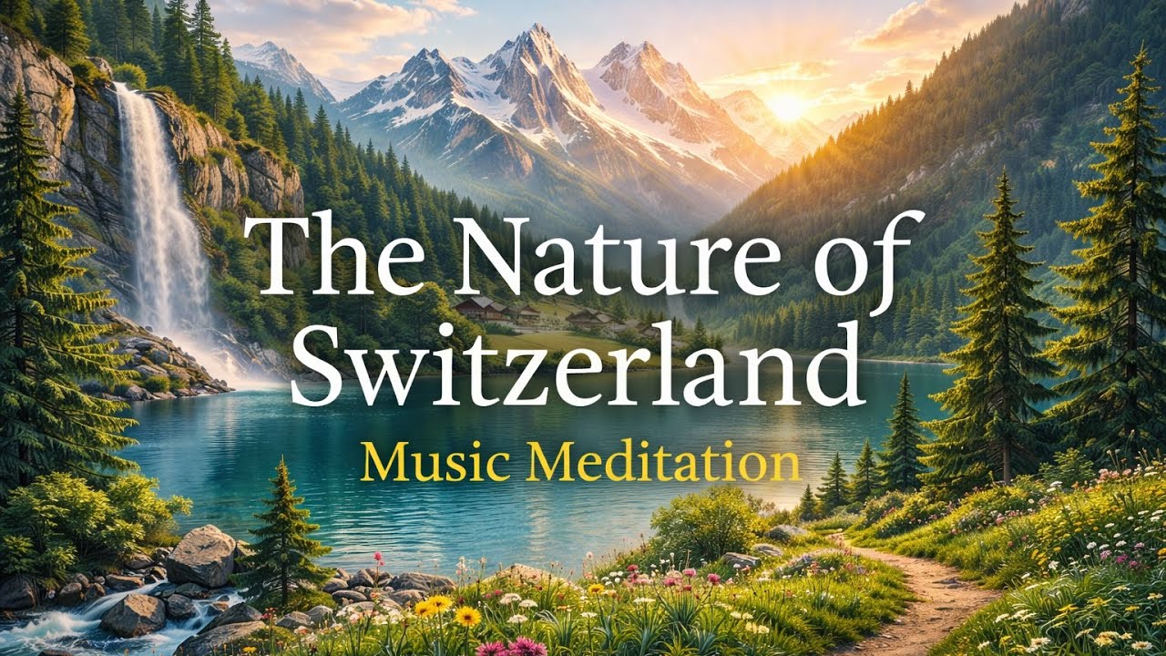 The Nature 🌿 of Switzerland 🇨🇭 | Peaceful Landscapes for Calm & Reflection 🏔️