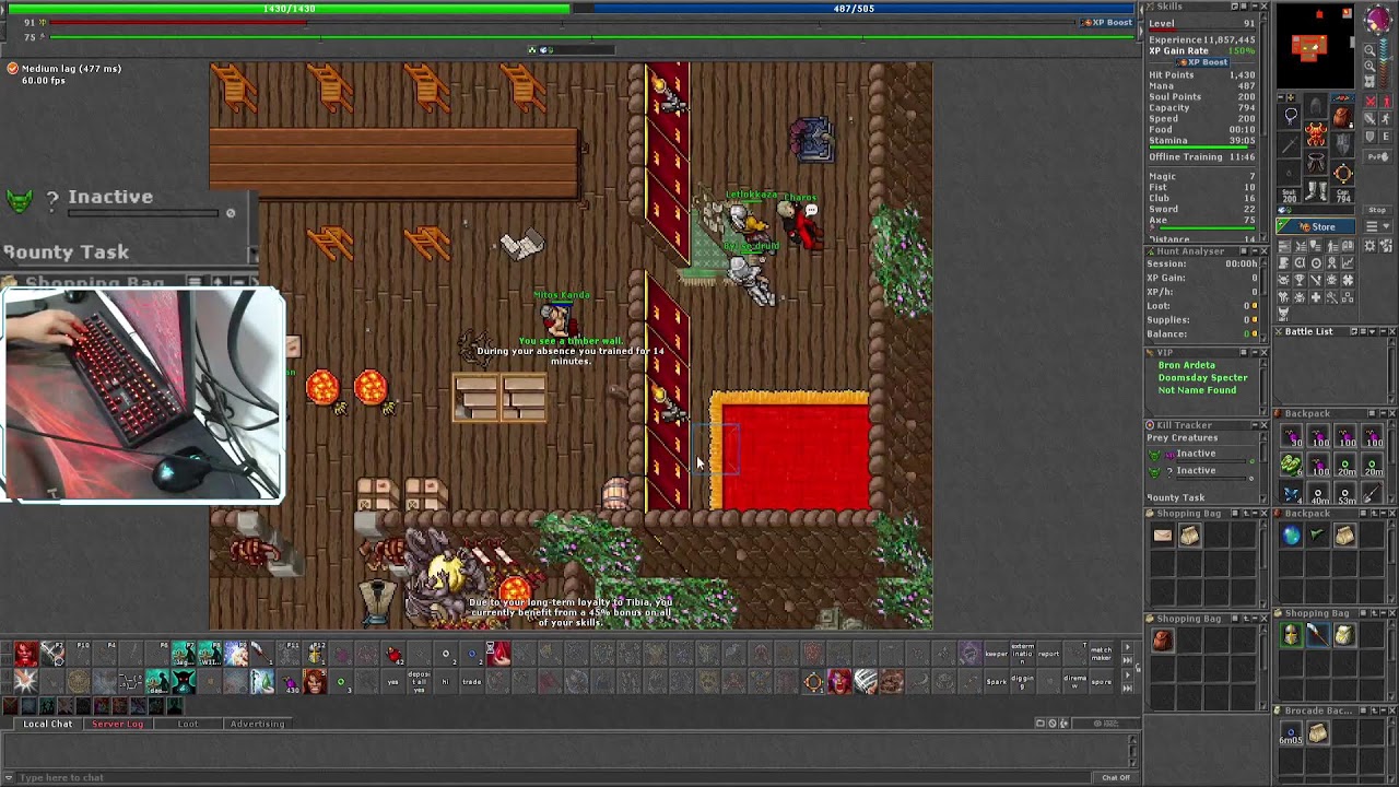 [EN/ES] KANDA DIA 15 - EK 88+. 4 días para lvl 100, estoy cansado jefe