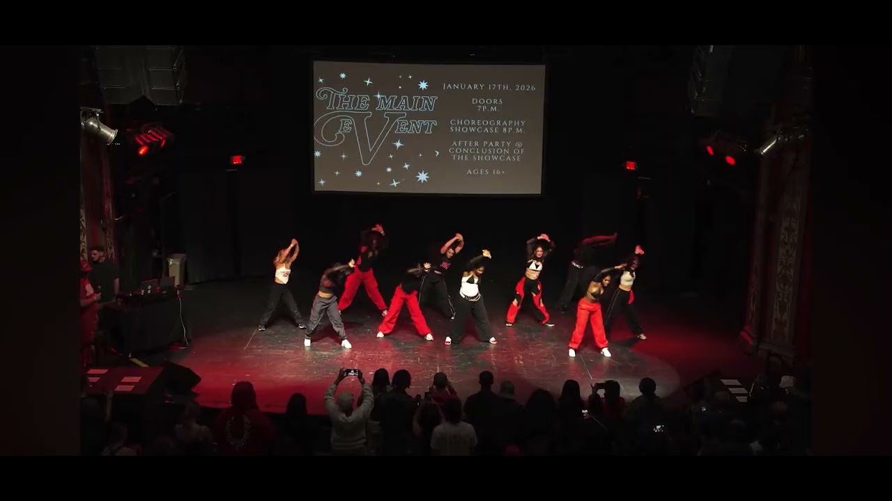 Main event performance - choreography by Kiah Davis 