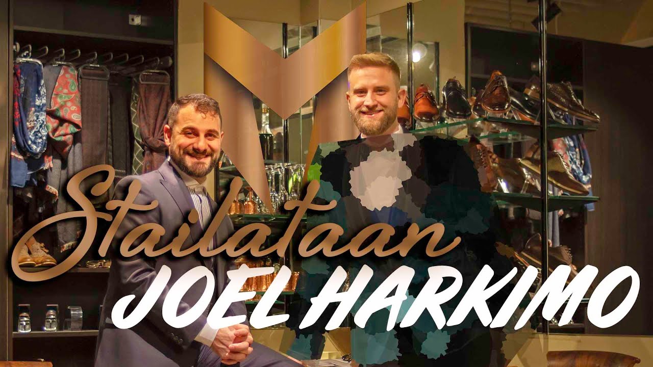 Joel Harkimo ja Janni Hussi upeina sävy sävyyn Urheilugaalassa! Näin Joel stailattiin Manschettissa.