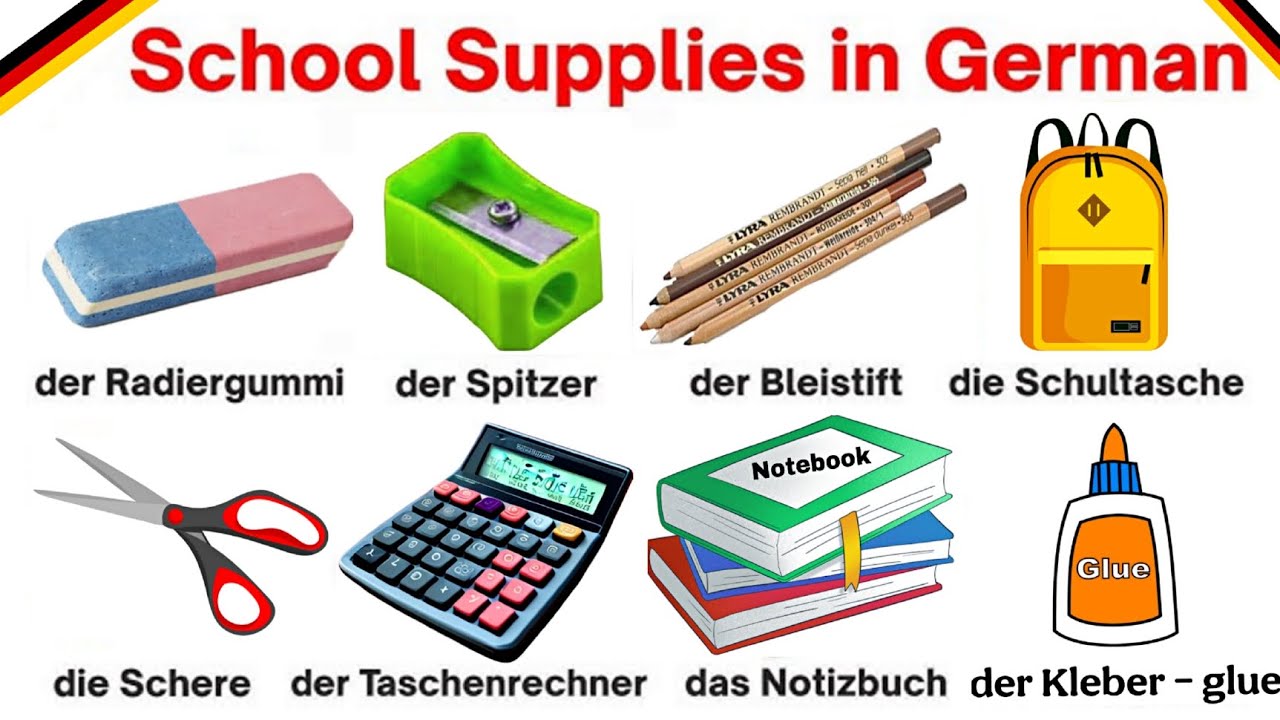 Learn German for beginners School Vocabulary | Learn School Vocabulary in German | Learn German 