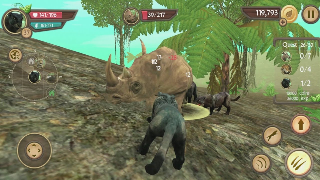 Wild Panther Sim 3D Android Gameplay #15
