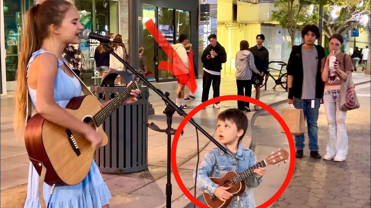 4 Y.O. BOY JOINS ME | Jason Mraz - I am Yours | Karolina Protsenko - Cover