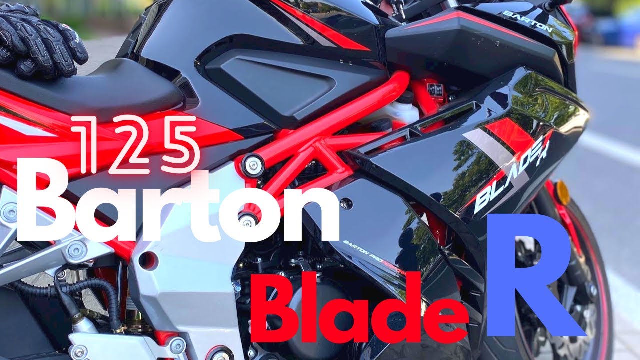 125cc na tor? Barton Blade R to strzał w 10 - tkę😎