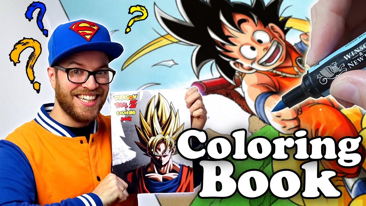 Professional Artist Colors a CHILDRENS Colouring Book..? | Kakarot | 12