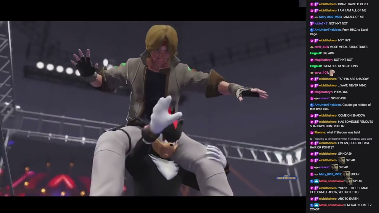 VGCW Genesis Season 10 Episode 9 - 05: 2/3 MMA Rules Match: Claude C. Kenny vs. Shadow the Hedgehog