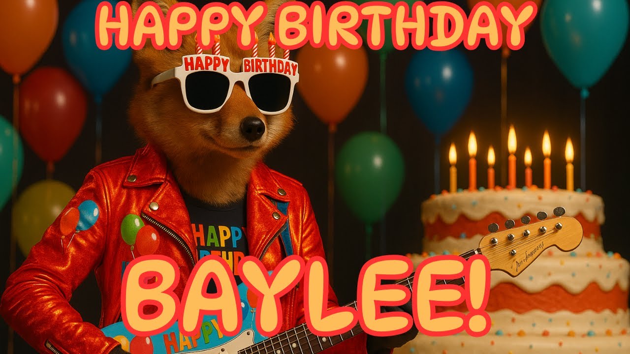 Happy Birthday Baylee