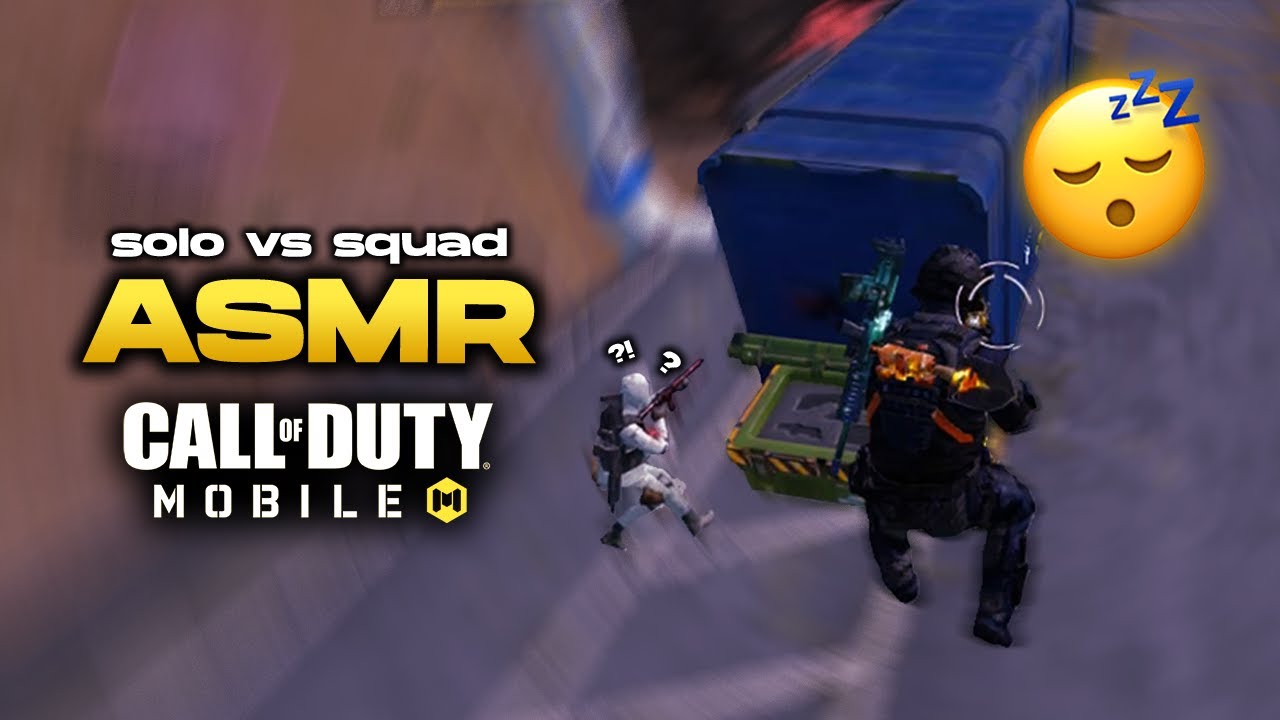 ASMR COD MOBILE ESPAÑOL | solo vs squad relajante en br