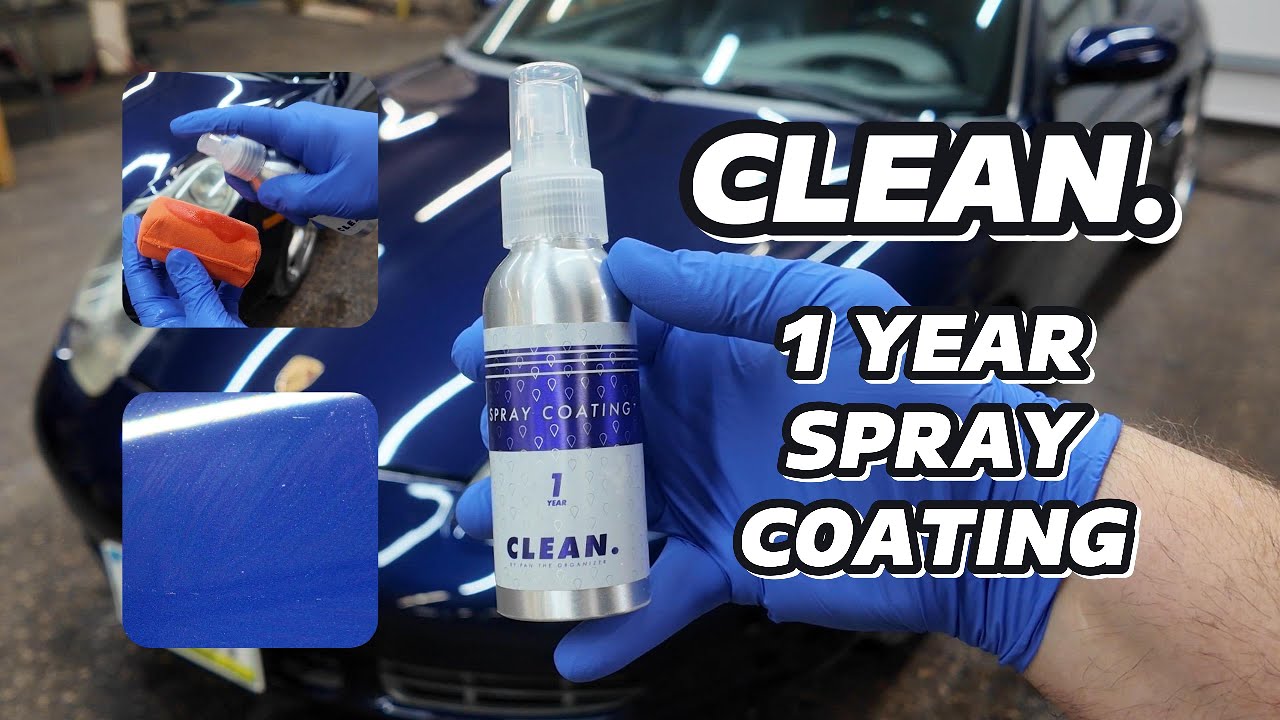 CLEAN. by Pan the Organizer 1 year Spray Coating using as a 