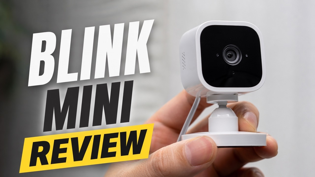 Blink Mini Indoor Security Camera Review
