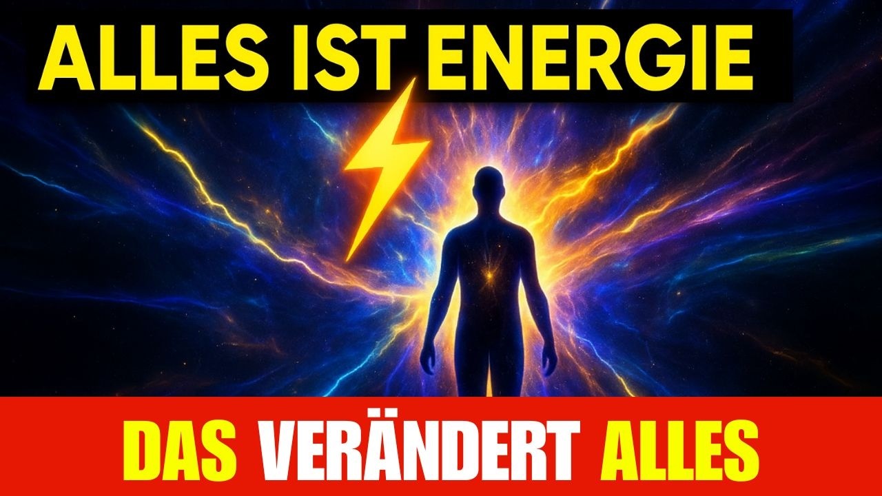 Alles ist Energie ⚡ Wenn du DAS verstehst, geh&ouml;rt dir die Realit&auml;t!
