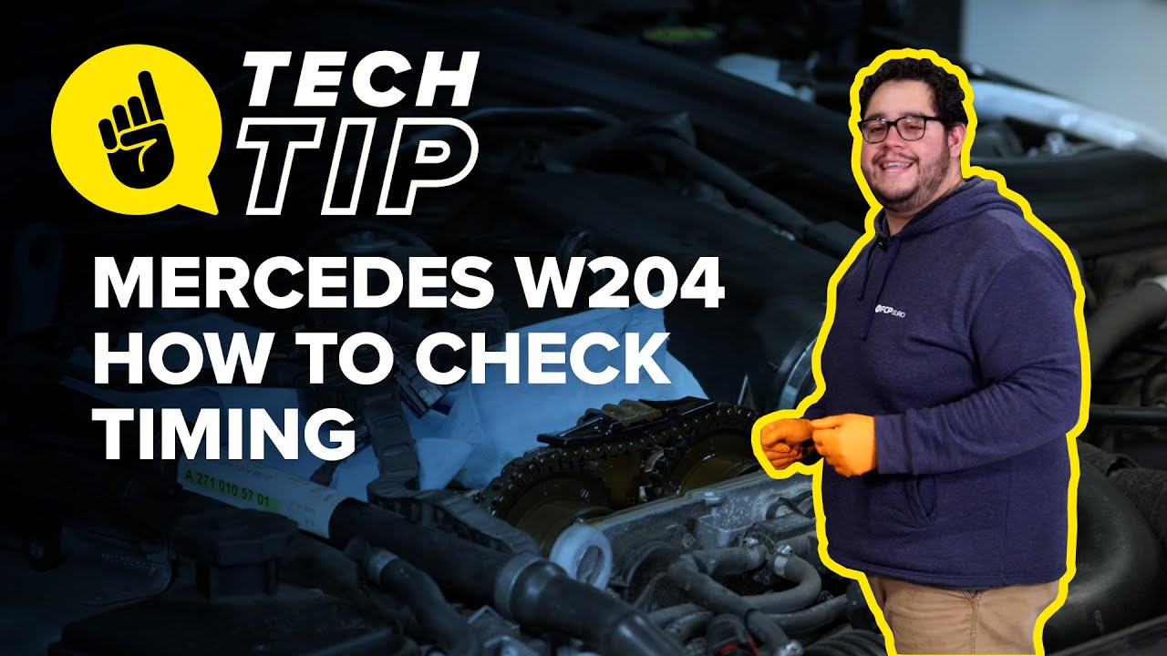 How To Check A Mercedes-Benz C250 Camshaft Adjuster (Mercedes M271 Engine)