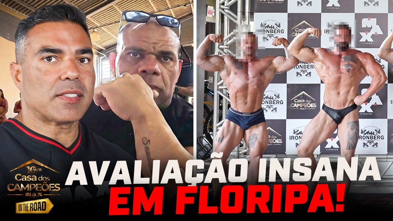 TIME MAX SE SURPREENDEU COM O NÍVEL DE FLORIPA!