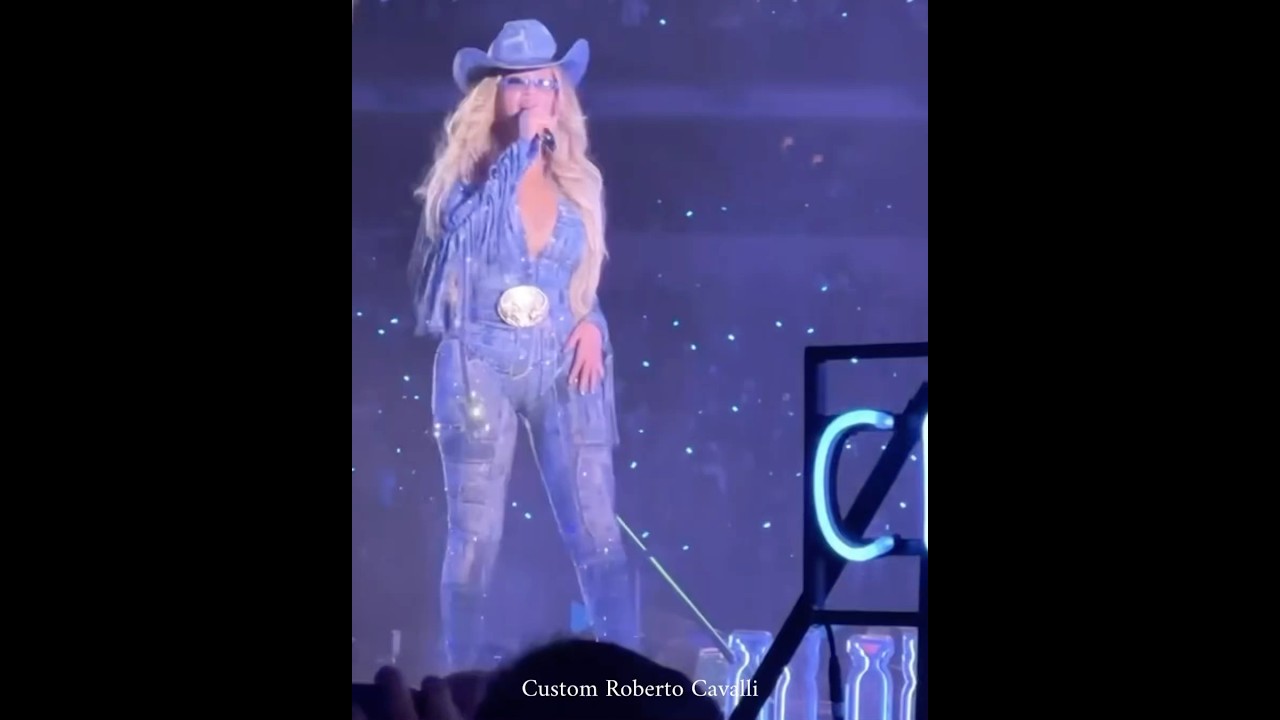 Beyonc&eacute; wearing custom Roberto Cavalli | During Cowboy Carter Tour (2025)