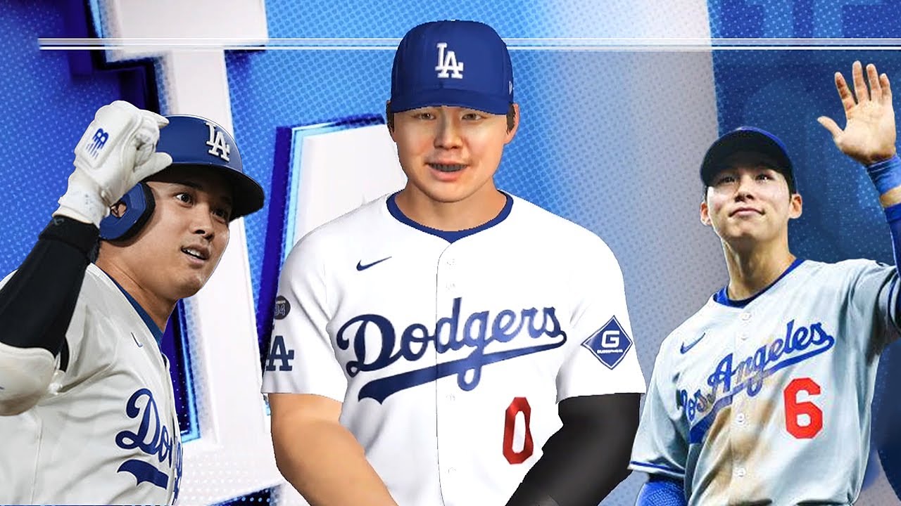 [더쇼25] 99마일 던지는 괴물 포수! LA 다저스 토오루 모테오 키우기💪 (MLB The Show 25)