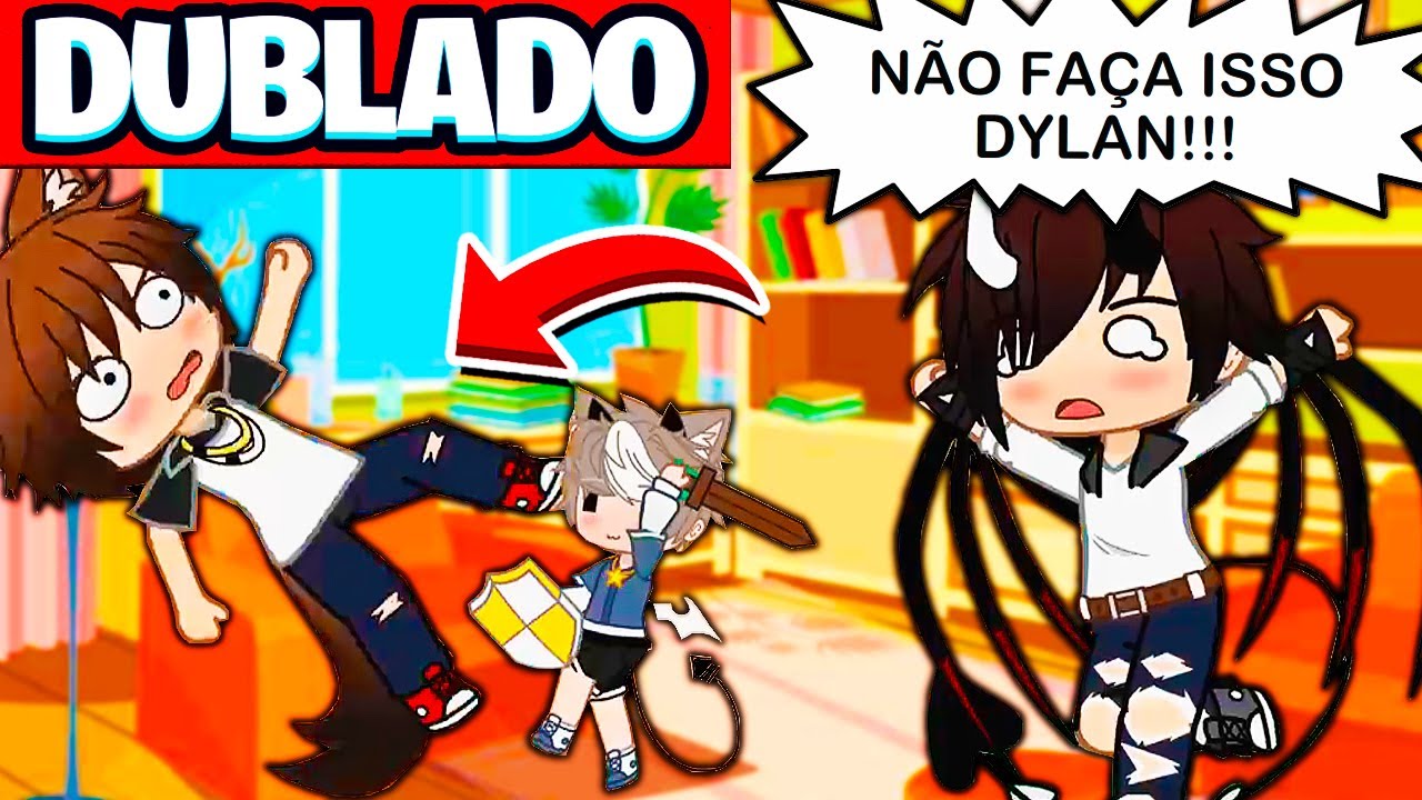 SCOTT E JACK CUIDANDO DO DYLAN ! MINI FILME GACHA CLUB