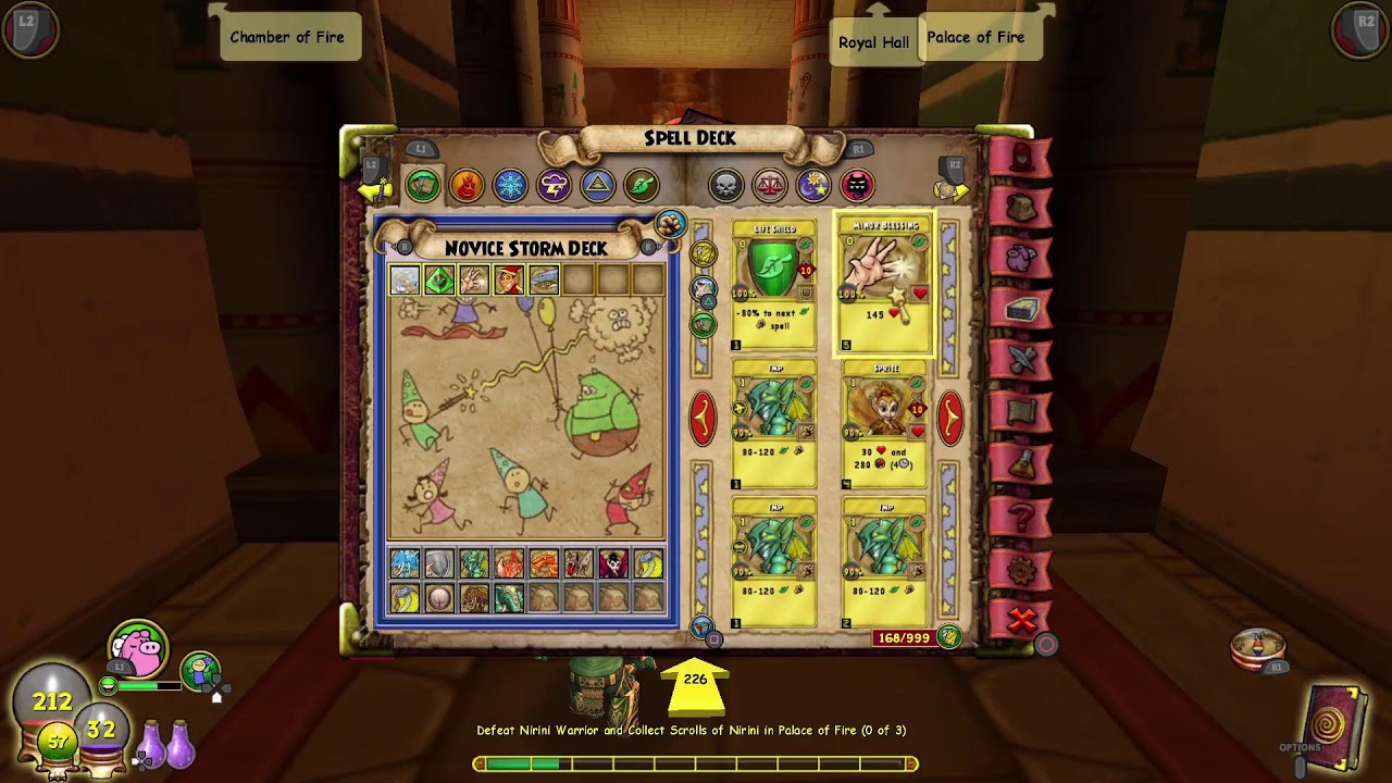 LIVE- wizard 101 STORM legend