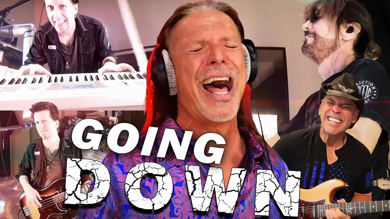 GOING DOWN (Joe Bonamassa Version) Ken Tamplin ft.  Scott Van Zen - Ken Mary - Gary Schutt