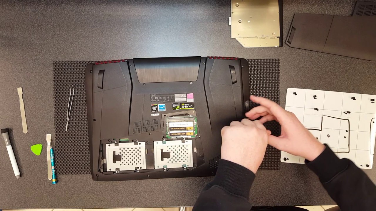 ASUS ROG 751J Keyboard replacement