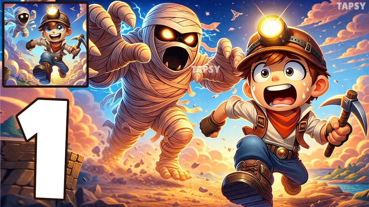 ☁️ Sky Miner Gameplay Walkthrough Part 1 &ndash; Mine in the Sky & Build an Empire! (Android,iOS)