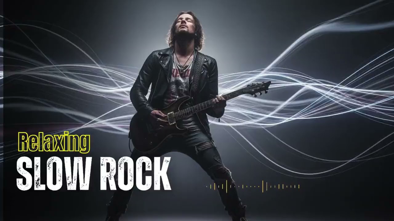 Slow Rock Feel | Soothing Guitar Atmosphere