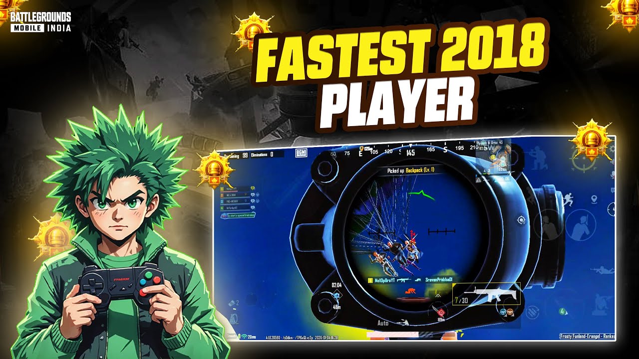 Fastest 2018 Player 🔥 Intense Conqueror & Ultimate Royale Lobby 1v4 Clutches | OP BROYT | BGMI
