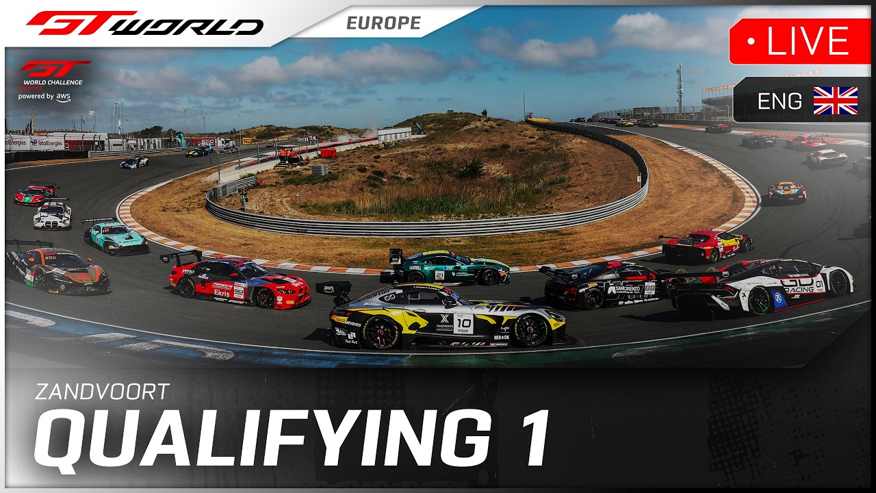 LIVE | Qualifying 1 | Zandvoort | GT World Challenge powered by AWS 2026 (English)