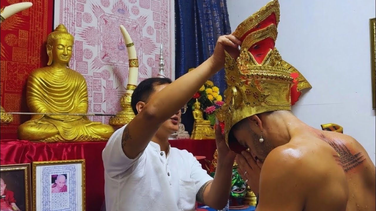 TATUAJE SAGRADO en TAILANDIA 🇹🇭| No todos lo aguantan… SAK YANT TATTOO! Al estilo tradicional
