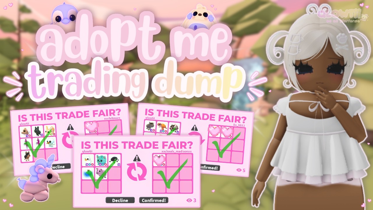 𑣲.˚ Adopt Me TRADING DUMP! Trading For MEGA EXOTICS! 𝜗𝜚.