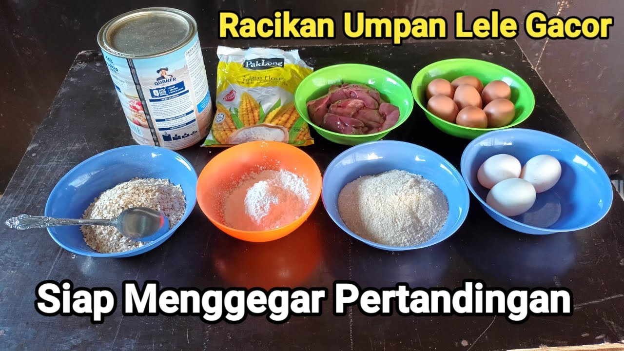 RACIKAN UMPAN LELE GACOR | SIAP MENGGEGAR PERTANDINGAN GALATAMA