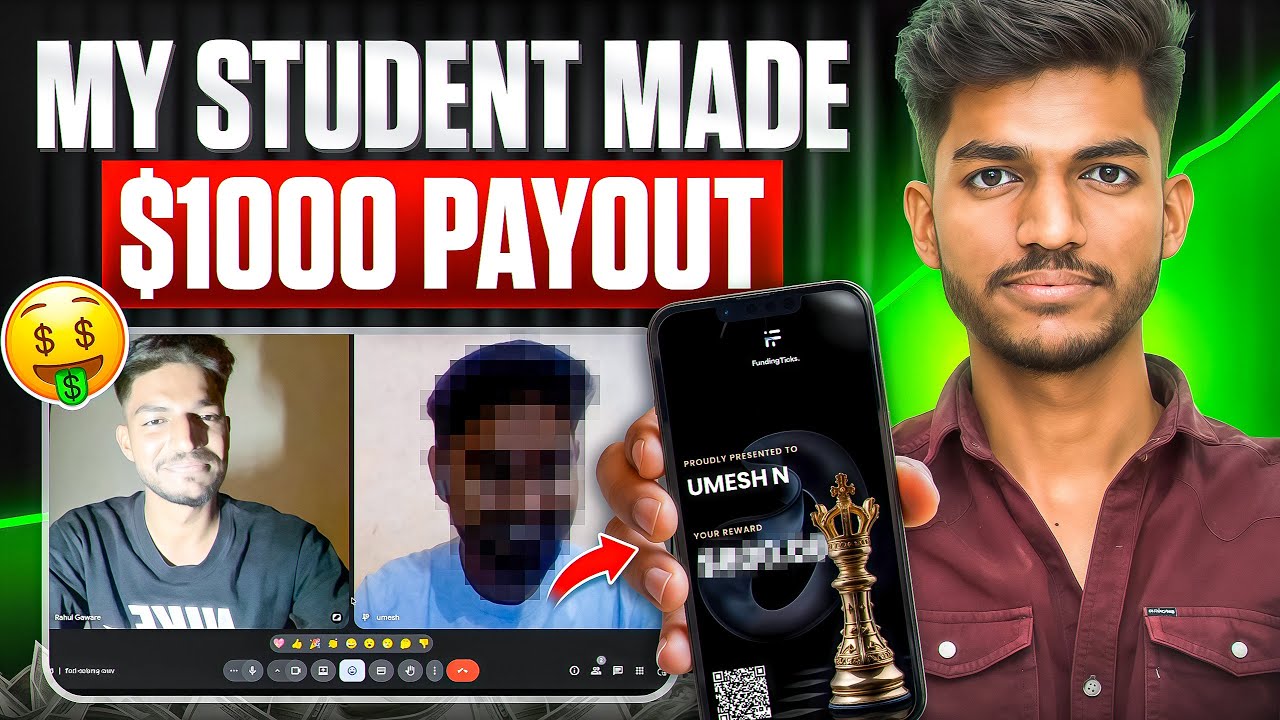 From Zero to $1000 Payout | My Student’s Real Trading Journey (Prop Firm Proof)