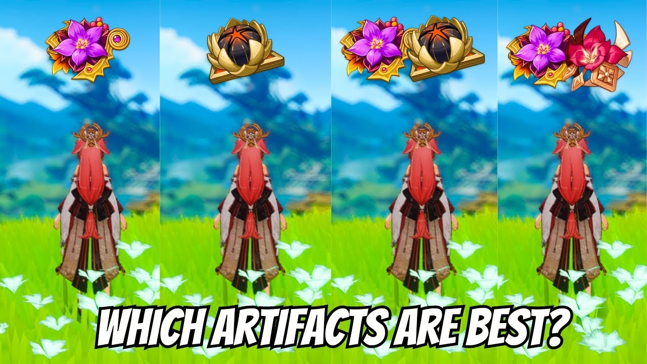 Which is the Best Artifact Set For Yae Miko?|| Artifact Comparison {Genshin Impact}