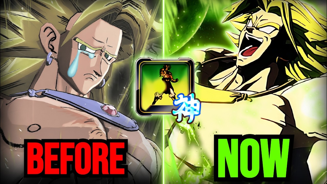 АХАХАХА, ОН ПРОСТО БЕЗУМЕН!! УНИКАЛЬНАЯ ЭКИПИРОВКА LF BROLY &mdash; ЭТО НЕЧТО! (Dragon Ball LEGENDS)