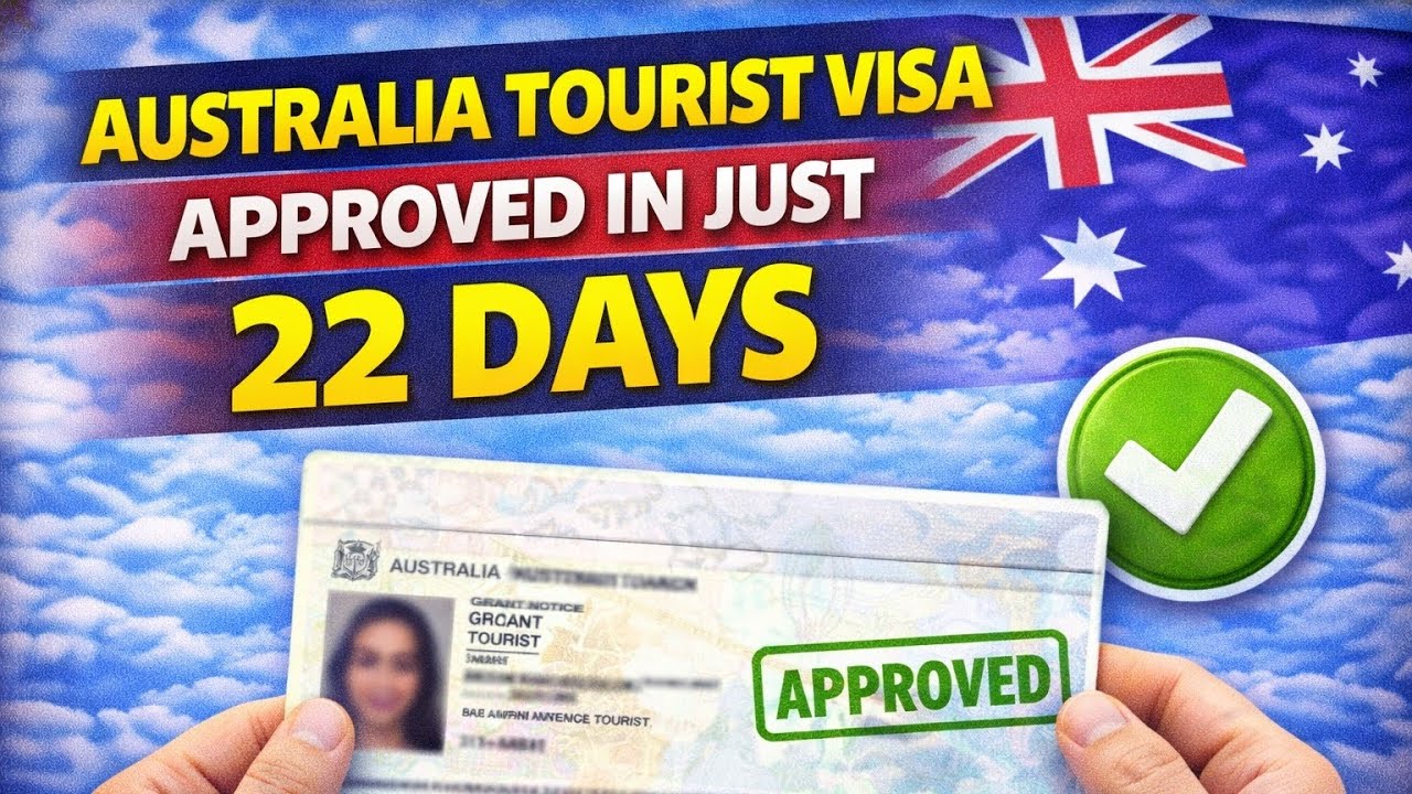 Australia Tourist Visa Approved in Just 22 Days 🇦🇺 | Fast Approval
